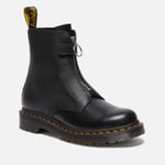 Dr. Martens Women's 1460 Pascal Front Zip Leather Boots - UK 3