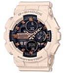 Casio Montre G-Shock Classic Femme Blanc - Chrono 1/1000eme de s. - 5 alarmes - Etanche 20 Bars