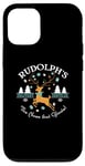 Coque pour iPhone 14 Pro Noël, service de livraison de Rudolph