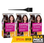 L'Oreal Casting Creme Gloss Hair Color All Colors 3-Pack