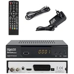 Strom 504M Decodeur TNT / Full HD 1080p / Décodeur /Terrestre / DVB-T2 / Haute définition Récepteur / Compatible avec HEVC 265 (HDMI, Péritel, USB, Digital Plus) HDMI Câble