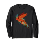 Harry Potter Fawkes the Phoenix in Flight Long Sleeve T-Shirt