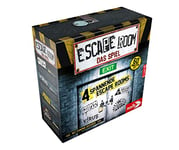 Jeux Noris 606101546 – Escape Room avec 4 cas et Chrono Décodeur [VERSION ALLEMANDE]