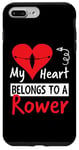 Coque pour iPhone 7 Plus/8 Plus Valentines Day Design - My Heart Belongs to a Rower