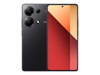 Xiaomi Redmi Note 13 Pro - 4G Smarttelefon - Dobbelt-Sim - Ram 8 Gb / Internminne 256 Gb - Microsd Slot - Oled-Display - 6.67" - 2400 X 1080 Piksler (120 Hz) - 3X Bakkamera 200 Mp, 8 Mp, 2 Mp - Front Camera 16 Mp - Midnatts Sort