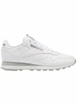 Reebok Mens Classic Leather Shoes - White - Size UK 10.5