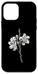 Coque pour iPhone 12 mini Fleur de cerisier Floral Nature Art Japonais Sakura Minimaliste