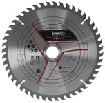 Kwb by Einhell Lame de scie aux carbures de tungstène (Ø 254 x 30 mm, 42 dents, pour scie circulaire sur table & scies à onglet radiales)