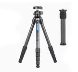 Leofoto - Ranger - Carbon Tripod including Ball Head - Legs adjustable in 3 Angles - Ideal for Macro Photography - LS-285C+LH-36