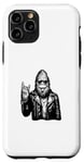 Coque pour iPhone 11 Pro Rebel Bigfoot Rocker – Sasquatch, Punk Rock Yeti