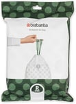 Brabantia 138546 PerfectFit Bin Liners Size R/36 Litre Thick Plastic Trash Bags