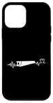 Coque pour iPhone 12 mini Woodworker Heartbeat Homme Femme Fière Charpentier Drôle