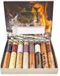 Eat.Art Barbecue Smokehouse Flame and Flavour BBQ Rub Set - 8 Unique Smoked Spic