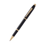 Century II Black Lacquer With 23CT Gold Plated Appointments Ballpoint Pen