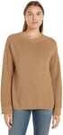 Tommy Hilfiger Femme Pull en Maille, Vert (Classic Khaki), S