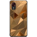 Kännykkäkuori Samsung Galaxy Xcover 5-laitteelle, jossa on 3D Kulta kuvio