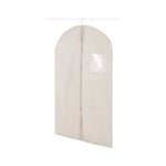 Housse de rangement pour vêtement Compactor Nancy beige H. 100 x L. 60 cm