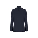 Conte Of Florence Grappa Zip Fleecegenser Herre Blue Navy, L