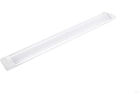 Volteno Taklampa Led Metall Vägg- Och Takarmatur 18W 6000K 1100Lm Vit Ip20 Aluminium + Pc 62X7,5X1,6Cm Vo1830