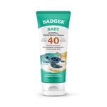 Badger Baby Sunscreen Cream SPF30 | Broad Spectrum & Water Resistant | Protects From UV Rays (87ml)