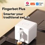 Tuya Zigbee-Commutateur intelligent Fingerbot Plus,bouton poussoir de robot de doigt,commande vocale Onebot Smart Home,fonctionne avec Alexa Google Home - Type ZN43771201 1pcs