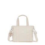 Kipling Female ASSENI Mini Small Tote (with Removable shoulderstrap), Beige, One Size