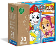 CLEMENTONI - Puzzle la Pat Patrouille – 2x20 pièces -  - CLE24782