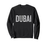 Dubai Vintage City Design Travel Destination Sweatshirt