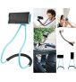 Support Nuque Lazy Pour Huawei P40 Smartphone Selfie Bureau Universel Flexible Reglable - Bleu