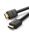 UGREEN HDMI 2.0 Kaapeli 4K 60hz Miehistä Miesten High Speed HDMI-sovitin 3D Smart TV Xbox 360 Apple TV PS5 Pro Switch Projektori HDMI-Musta-2m