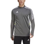 adidas Treningsgenser Condivo 22 - Grå/Hvit, størrelse Large