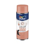 Dulux Valentine Peinture Intérieure et Extérieure Aérosol Color Touch - Pour bois, plastique, PVC, carton, papier - Cuivre Effet Metal - 400ml