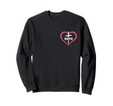 Cross Religion Bible Verses Church Family Catholic Religious Sweatshirt