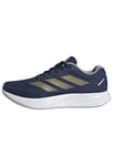 adidas Femme Duramo RC Running Shoes Chaussures de Course, Dark Blue/Gold met./Glory Grey, 42 2/3 EU