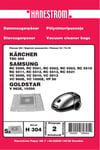 Dammsugarpåsar till Samsung VC 1000E (5 st dammsugarpåsar)