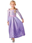 Rubie's Official Disney Frozen 2, Elsa Deluxe Prologue Dress, Childs Costume, Size Age 9-10