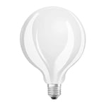 Osram Ampoules LED | Retrofit LED E27 Globe Filament Dépolie 11W 1521lm - 827 Blanc Très Chaud | Équivalent 100W