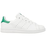 Adidas Stan Smith J Vit,gröna 36