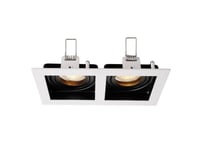 Deko Light Algol Ii 110004 Loftsindbygningsring Led (Rgb), Halogen Gu5.3, Mr 16 35 W Signalhvid (Ral 9003)