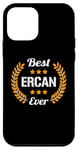 Coque pour iPhone 12 mini Best Ercan Ever Dicton amusant Prénom Ercan