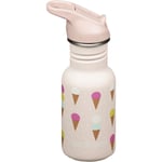 Klean Kanteen Kid Classic Narrow Flip vattenflaska 355 ml, ice cream