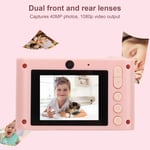 Hot Kids Digital Camera Dual Lens 40MP Video Camera With 8X Digital Zoom IPS Scr