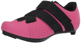 Fizik R5 Tempo Powerstrap Clip-in Cycling Shoes, Pink/Black, Size 48 EU