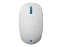 Microsoft Ocean Plastic Mouse - Souris - optique - 3 boutons - sans fil - Bluetooth 5.0 LE - coquillage - Pour la vente au détail - boîte