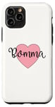 Coque pour iPhone 11 Pro Simple Bomma Flammish Grandmother Grandma Rose Heart Bomma