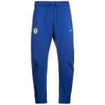 Nike CFC M NSW TCHFLC Pant AUT Un Pantalon Homme, Rush Blue/White, FR : M (Taille Fabricant : M)