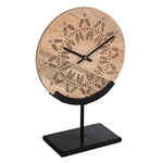 Horloge à Poser Tropiques - Bois H34 cm - Atmosphera créateur d'intérieur