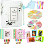 64 Poches Photo Album Accessoires Pour Instax Mini11 Mini9 8+ 7S 25 50 70 90, Polaroid Pic-Snap 300, Sprocket , Kodak Mini 3 Pouces Film