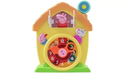 Peppa Pig Cuckoo Clock Interactive Time Learning 'Little House on The HillPeppa