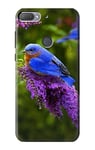 Bluebird of Happiness Blue Bird Case Cover For HTC Desire 12+, HTC Desire 12 Plus